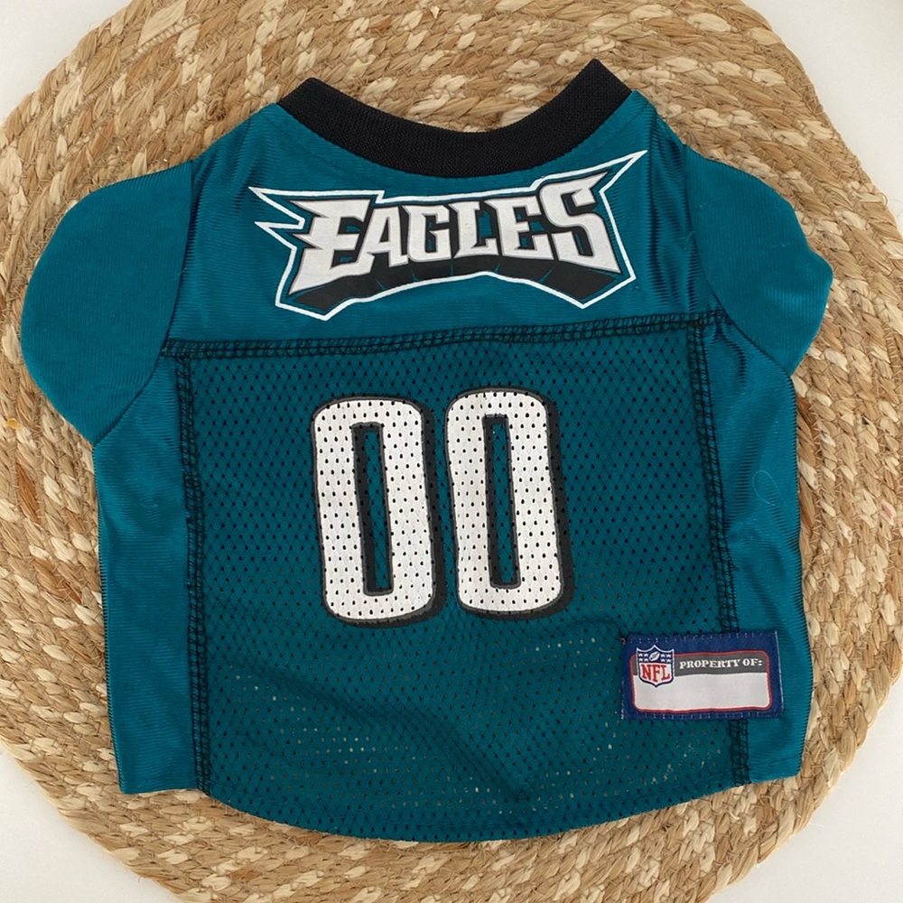 NFL OFFICIAL EAGLES Pet / Dog / Cat Jersey Size Small